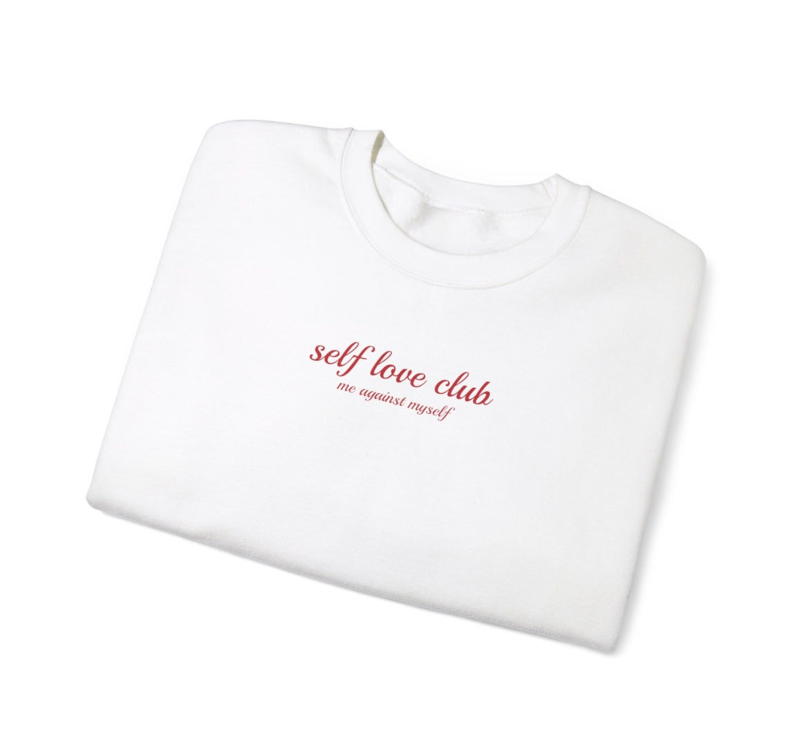 V-Day Inspired “Self Love Club” Crewneck